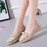 Spring And Summer Beanie Shoe Covers Foot Sandals Flat Single Shoes Comfortable Women Lce Breathable Mesh Bow Women's Shoes
