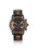 Watch of wrist of wood