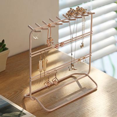Necklace and earring jewelry stand