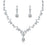 High-end Bridal Necklace And Earring Jewelry