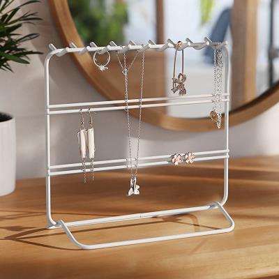 Necklace and earring jewelry stand