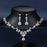 High-end Bridal Necklace And Earring Jewelry