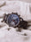 Watch of wrist of wood
