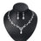 High-end Bridal Necklace And Earring Jewelry