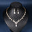 High-end Bridal Necklace And Earring Jewelry