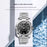 Fashion Men's Watch Steel Band Large Dial Quartz Wrist Watch