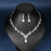 High-end Bridal Necklace And Earring Jewelry